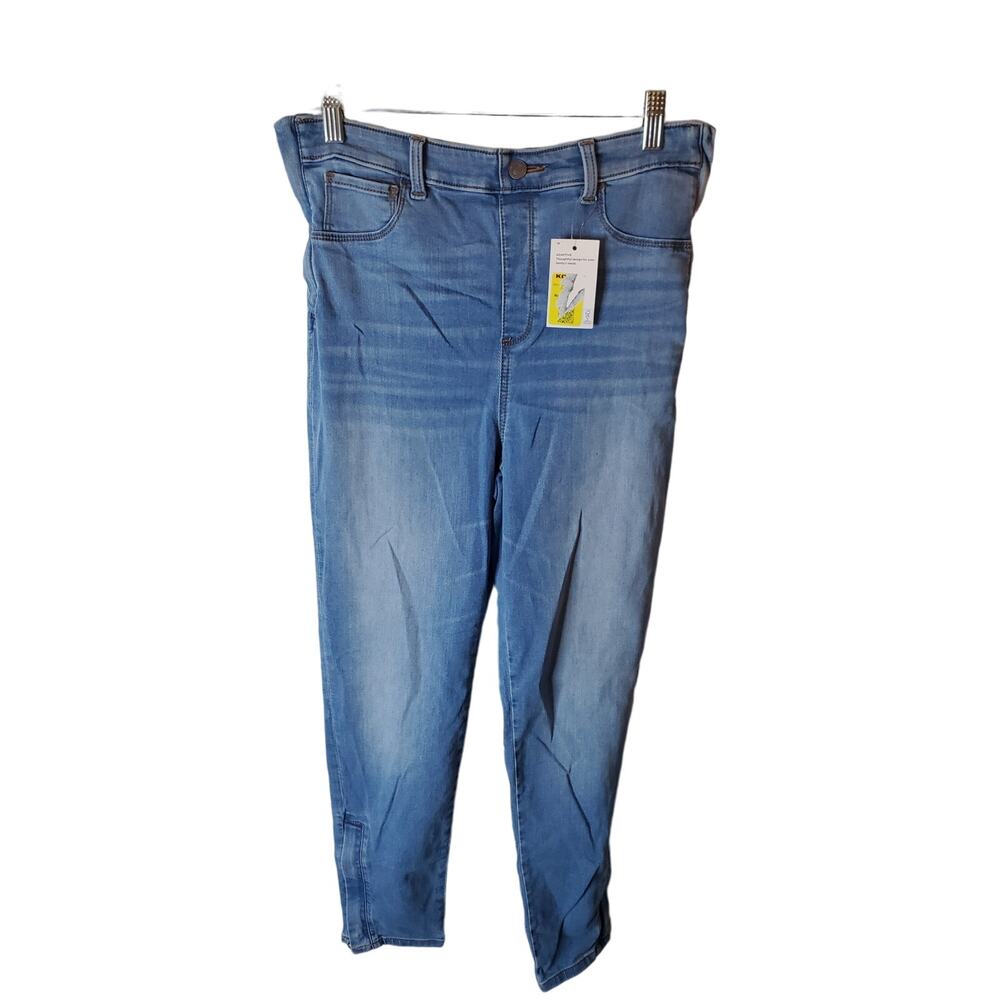 SO Medium Light Wash Adaptive Stretch Waist Jeans, NWT, 18 Girls